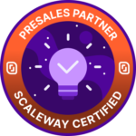 Die "Scaleway Certified Presales Partner" Badge